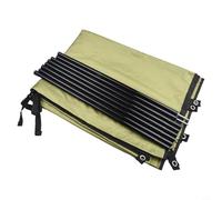 Axorafow Tenda parasole per camper verde, 210d, ignifuga, per furgoni e Suv, profonda, con ombra, 6 m², riparo per il trasporto e borsa configurabile