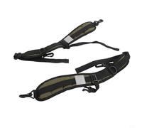 Axorafow Zaino regolabile di ricambio per escursionismo, campeggio e scuola, tessuto Oxford 600D con gancio a sgancio rapido, clip rotante e regolazione multi-punto (52 cm, 160 g) (verde)