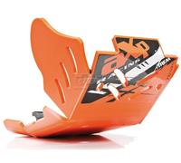 AXP PROTEZIONE PARA MOTORE CROSS ENDURO PEHD ARANCIONE KTM 250 EXC-F 2017-2023