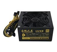 AXPTI Computer Case Alimentatore 2000W PSU Computer Alimentazione Supporto 8 Scheda Grafica Server Bitcoin Miner Strumenti