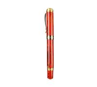 AXPTI Penna stilografica magnetica liscia in gomma dura/ebanite PEEK materiale limitata resina Schrödinger S Cat/Bock pennino (I,BOCK F)
