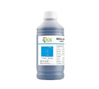 AXRMLVRD Bottiglia di inchiostro pigmentato da 1000 ml compatibile con PFI-1700 PFI-120 PFI serie 701 703 PFI-710 206 1000 57 PFI-706 707 320 stampante di grande formato(Cyan - 1000ml)
