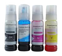 AXRMLVRD Cartuccia d'inchiostro 003 4 pezzi compatibile con L3115 L3116 L3117 L3156 L3106 L3110 L3150(1 Set)