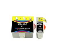 AXRMLVRD Cartuccia d'inchiostro 10 XL 10XL Nero Compatibile con ESP 3 ESP 7 ESP 9 3250 5210 5250 7250 9250 Office 6150 EASYSHARE 5100(2 SET)