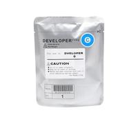 AXRMLVRD DV313 DV-313 C258 Polvere di ferro per sviluppo compatibile con C308 C368 C458 C558 C658 Polvere di sviluppo mezzo di contrasto(DV313-Cyan)