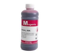 AXRMLVRD Kit di inchiostro a base colorante per ricarica di inchiostro nero da 500 ml compatibile con stampante a getto d'inchiostro CISS C M Y K(500ML Dye Ink-M)