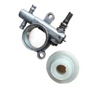 AXRMLVRD Pompa 'Olio Compatibile con Attrezzatura a Vite Senza fine per la Motosega Z G3800 3800 38cc per la Sega a Catena Kit oleri di oleri P/N 2841 55112(1 Set)