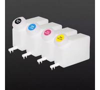 AXRMLVRD Set da 4 pezzi 1. Bottiglie di inchiostro da 5 litri compatibili con la stampante Mimaki Roland Mutoh FJ540 FJ740 JV33 JV5 JV3 TS3(4Color 1set Double)