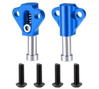 AXspeed 2pcs Alluminio Bump Stop per VP 1/10 H10 Ottica Sparco RC Auto (blu)