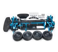 AXspeed Full Metal Shaft Drive 1/10 Telaio Telaio Corpo Kit per Tamiya TT01 RC Truck