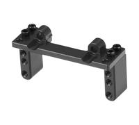 AXSPEED RC Regolabile Servo Staffa di Montaggio Aggiornamento Parti per 1:24 FMS Fcx24 Crawler Car (nero)