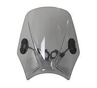 AXTAZS Compatibile con Ducati per Scrambler per Urban per Enduro 2015-2016 per Icon 2015-2018 2019 Parabrezza Sportivo Universale per Moto. Anteriore Parabrezza Moto(Gray)