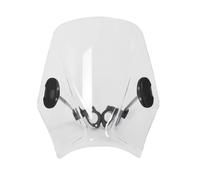 AXTAZS Compatibile con Ducati per Scrambler per Urban per Enduro 2015-2016 per Icon 2015-2018 2019 Parabrezza Sportivo Universale per Moto. Anteriore Parabrezza Moto(Transparent)