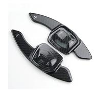 AXTAZS Compatibile con per Golf 8 MK8 per GTI per R Line per CC 2020 2021 2022 2023 Auto Paddle Extender Volante in Fibra di Carbonio Paddle Shift Palette del Cambio(Black)