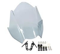 AXTAZS Compatibile con Street per Triple per 765 S 2018 2019 2020-2021 Parabrezza Sportivo per Moto Deflettore Parabrezza Visiera Visiera Spoiler Cover Schermo Anteriore Parabrezza Moto(Gray)