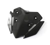 AXTAZS Compatibile con Yamaha per Xmax per 300 per 125 2023 2024-2025 Parabrezza per Moto Visiera Deflettore Antivento Parabrezza Spoiler Coperture Schermo Anteriore Parabrezza Moto(Gray)