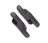 AXTAZS Decorazione bocchette Compatibile con BMW per X1 U11 2023 Auto Posteriore per Rivestimento del Sedile Uscita Aria Condizionata Decorazione Cerchio di Copertura