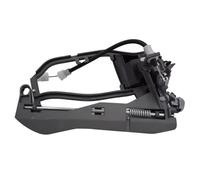 AXTAZS Supporto Maniglia Porta Auto Compatibile Con BMW Per X5 E53 51218243615 51218243616 Base Maniglia Porta Anteriore Posteriore Sinistra Destra Per Staffa Portante Interna Esterna(Rear Left)