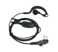 AXTGBHL Auricolare Adatto for Hytera PD502 PD505 PD506 PD508 PD562 PD565 PD566 PD568 PD402 PD405 PD406 PD408 PD412 PD415 PD416 PD418(Type 2)