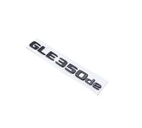 AXTGBHL Lettere Nere cromate con Carattere Piatto 3D GLE350e GLE500e GLE350de 4Matic ABS Emblema Adatto for Mercedes Adatto for Benz W166 V167 Adesivo con Logo for Bagagliaio(GLE350de,Matte Black)