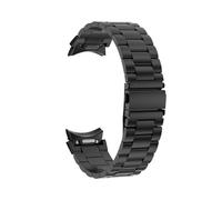 AXTGBHL Nessun gap cinturino adatto for Samsung Galaxy Watch 4 5 6 40mm 44mm 6 Classic 43mm 47mm cinturino Quick Fit orologio con cinturino in acciaio inossidabile 5Pro 45(Schwarz,Galaxy Watch 5)