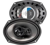 Axton AE369 Ovale 6x9 ", 15 X 23 CM 3-Wege Coassiale Auto Altoparlante Set 160 W