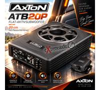 Axton ATB20P 20 CM / 8″ Untersitzbass Subwoofers Attivi Con Basspegel Remoto