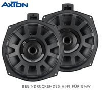 Axton ATS-BSUB2 8 “, 20cm Auto Bassi sotto Sedile Subwoofer Compatibile Con Mini
