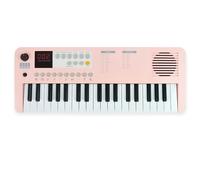 Axus 37 Mini Tastiera Portatile In Rosa Scuro - Divertente Pianoforte Elettrico Per Principianti, Usb-C O Alimentazione A Batteria