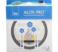 Axus Decor Alox-Pro - Dischi abrasivi universali a rete abrasiva, grana 80, cuscinetti orbitali rotondi con velcro, ideali per legno, pareti, metallo, plastica, confezione da 10, 225 mm