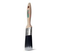 Axus Decor Captain Chunk, pennello (colore onice), 38 mm, filamenti sintetici, filamenti trichho unici, lisci, leggermente rigidi, manico in legno certificato FSC, acciaio inossidabile resistente alla