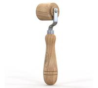 Axus Décor - Rullo per carta da parati con cilindro e manico in legno di faggio