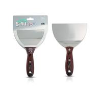 Axus Décor - Spatola rigida flessibile in acciaio inossidabile 15 cm