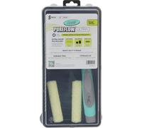 Axus - Kit Rullo PureFlow Ultra (Serie Lime) 4'' / 100mm, XS 4mm Pile, 5 Pezzi