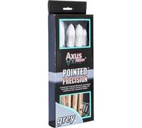 Axus Sintetico a Punta Precisione 4pc Fascia Pennello Set 13mm,15mm,21mm,25mm