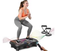 AXV pedana vibrante macchina da allenamento allenamento per tutto il corpo vibrante piattaforma fitness macchina drenante linfatico per perdita di peso modellante tonificante benessere casa palestra