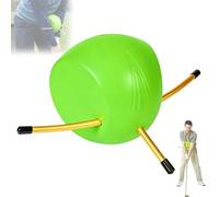 AXVRAV Allenamento da golf, palla con testa di allineamento, Golf Grip Trainer Set palla da allenamento per tecnica di oscillazione, struttura del braccio, per principianti e professionisti