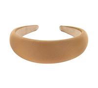 axy Cerchietto ampio con tessuto imbottito Candy Colours - Splendida fascia per capelli HRK2A (beige)