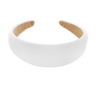 axy Cerchietto largo con tessuto imbottito Candy Colours - Meraviglioso cerchietto per capelli HRK2A (bianco)