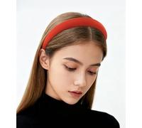 axy Cerchietto per capelli con tessuto imbottito - Splendida fascia per capelli HRK7C (rosso)