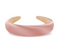 axy Cerchietto per capelli in tessuto di seta imbottito in eleganti colori festivi da donna, splendida fascia per capelli HRK2Ro (rosa antico)