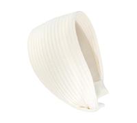 axy Fascia per capelli larga in tessuto a maglia, splendida fascia per capelli, da donna, HR38A (bianco, extra largo)