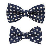 Axy FLIP1 - Set di papillon regolabili per papà e bambino, già legati, per cresima multicolore Bunt Nr.5