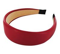 Axy HR27C Classic Vintage Cerchietto per capelli serie 27C Leather Hair Band (rosso)