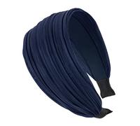 axy HR32A - Cerchietto per capelli, serie 32A e poliestere., colore: Blu scuro, cod. HR32A