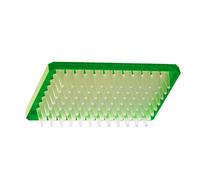 Axygen P-96-450V-G Deep Well 96 pozzetto x 500 microlitro Assay Storage Micropiastra con pozzetti V-Bottom PP, verde (1 caso: 10 piatti/unità; 5 unità/custodia)