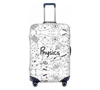 axzttupy Coprivaligia grande con stampa fisica si adatta a quasi tutti i bagagli Protezione personalizzata per bagagli da viaggio, nero, XL, Nero, XL