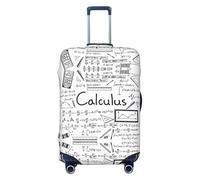 axzttupy Custodia per valigie grandi con stampa di calculo geek matematica si adatta a quasi tutti i bagagli protezione per bagagli da viaggio personalizzata, Nero, XL