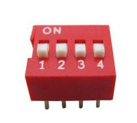 AXZWCEIGZ Interruttore DS-03 Rosso 6P Dip Switch 2.54mm 3 Posizione Encoder Interruttore Interruttore A Scorrimento 30 PZ/Lotto