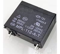 AXZWCEIGZ Relè 2pcs/Lotto MPL-112-A-T 12V Relay 4 Pin Contatti